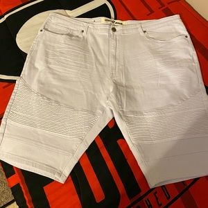 Jean Shorts (White)